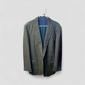 Classic Men's Blazer in Charcoal